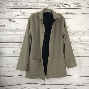 Austin Reed London UK Women 100% Reversible Worste